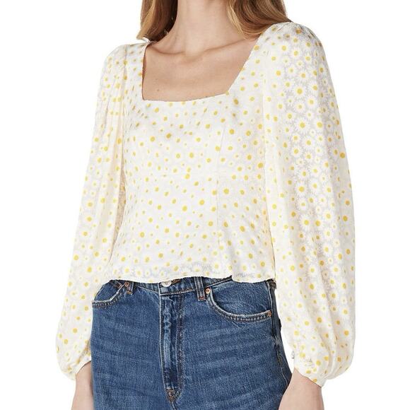 Staud Floral Lana Daisy Top Size 2 - Picture 1 of 14